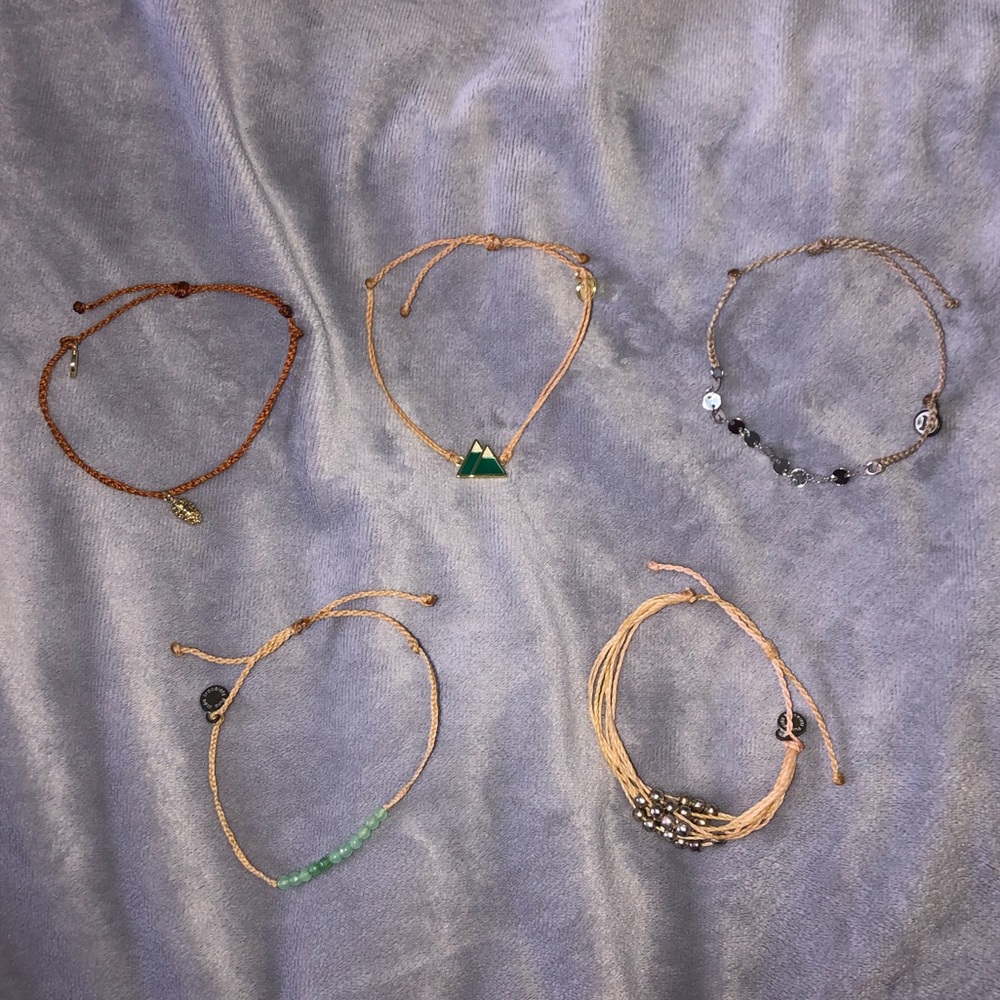 Pura Vida Bracelets Pack of 5